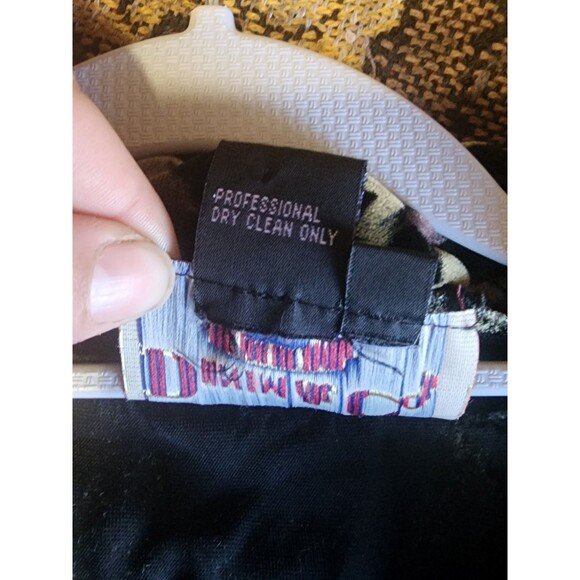 Denim & Co Women Blazer Jacket Leopard Rayon Size M - Picture 6 of 6